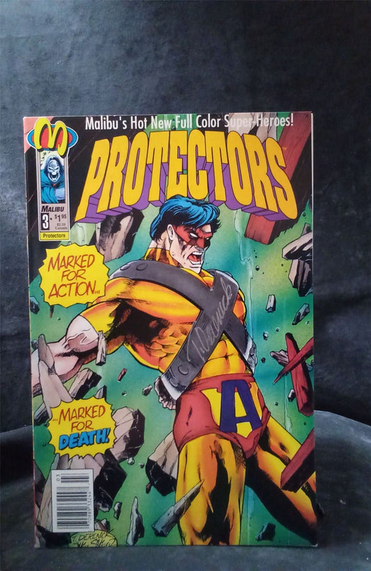 Protectors #3 Variant Cover 1992 malibu Comic Book