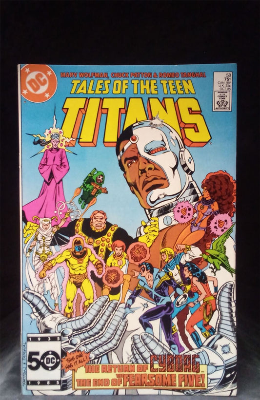 Tales of the Teen Titans #58 1985 DC Comics Comic Book