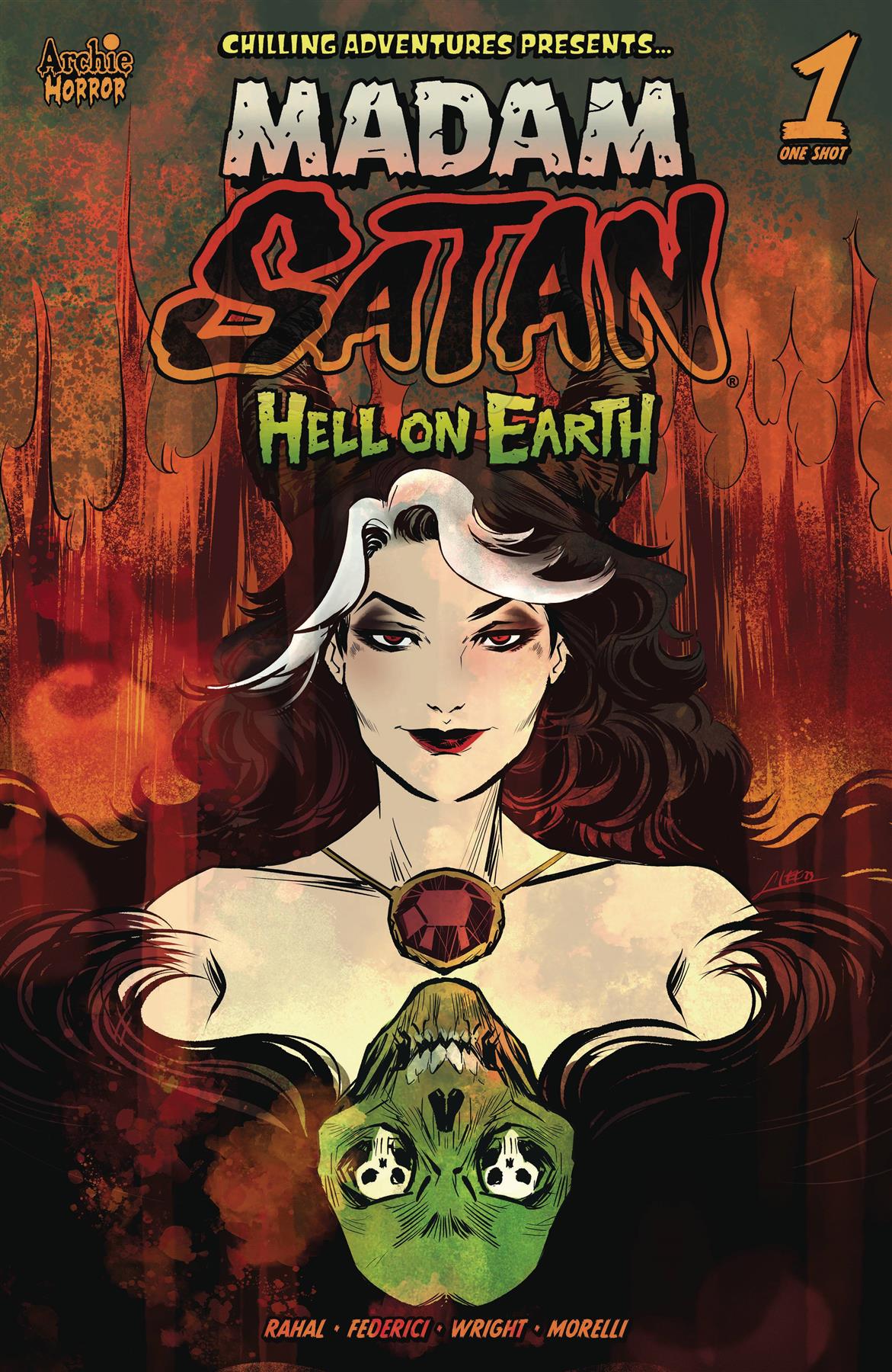 Chilling Adv Madam Satan Hell On Earth Cvr B Soo Lee (mr) Archie Comic Publications Comic Book