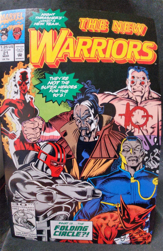The New Warriors #21 1992 Marvel Comics Comic Book