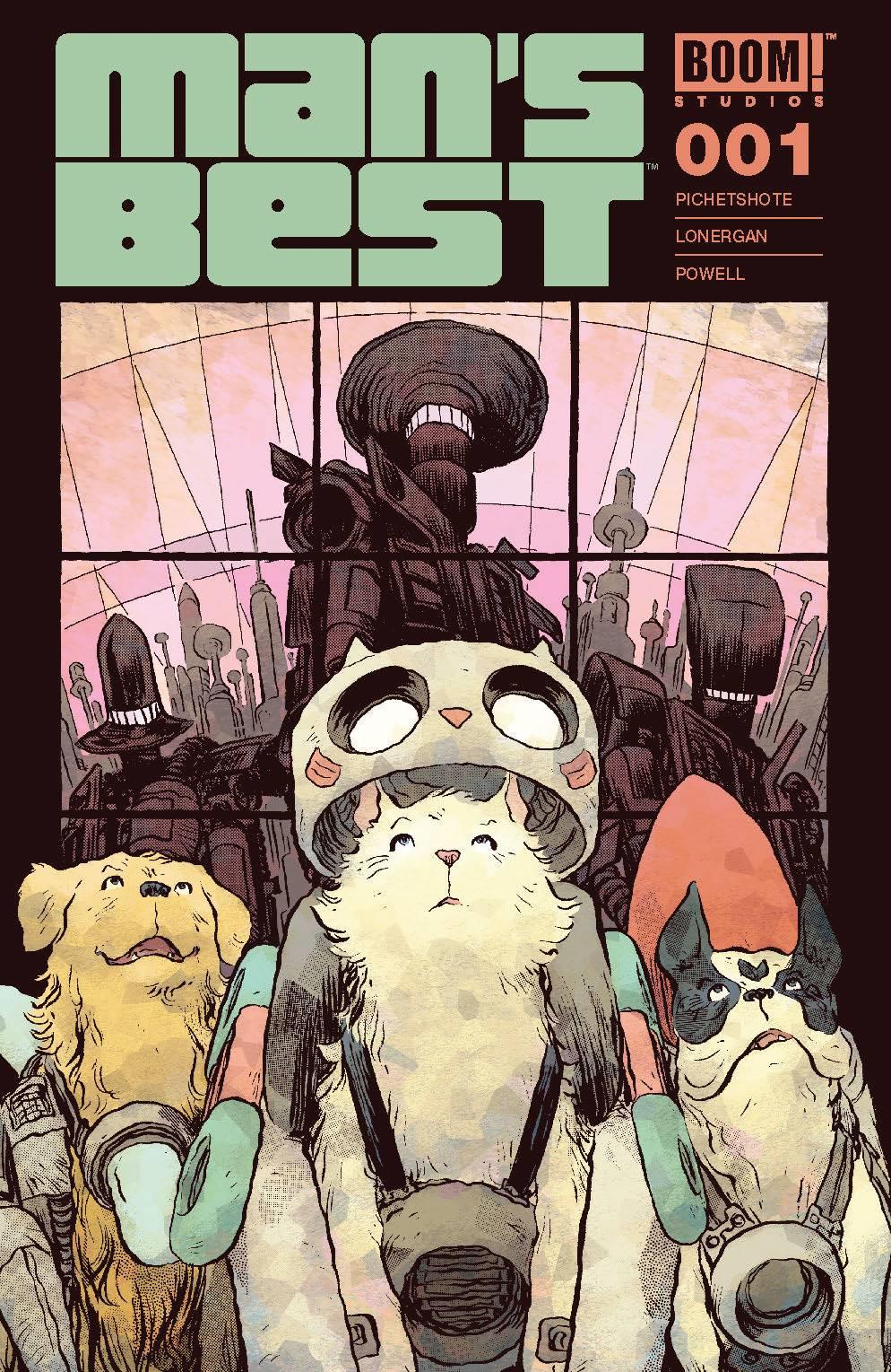 Mans Best #1 (of 5) Cvr G Unlockable Lonergan Boom! Studios Comic Book