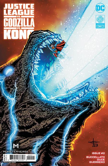 Justice League Vs Godzilla Vs Kong #2 (of 7) Cvr A Drew Johnson DC Comics Comic Book
