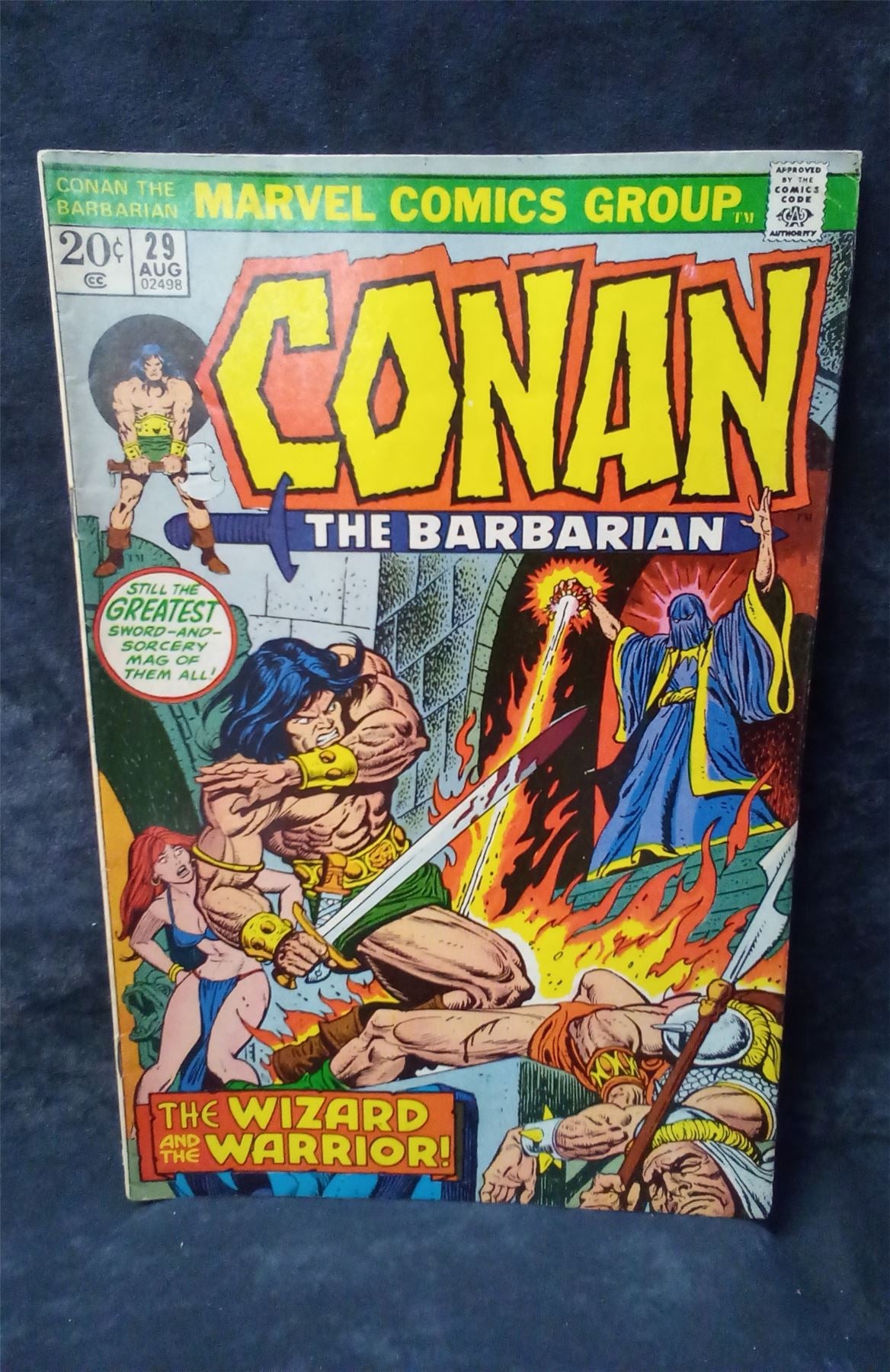 Conan the Barbarian #29 1973 marvel Comic Book