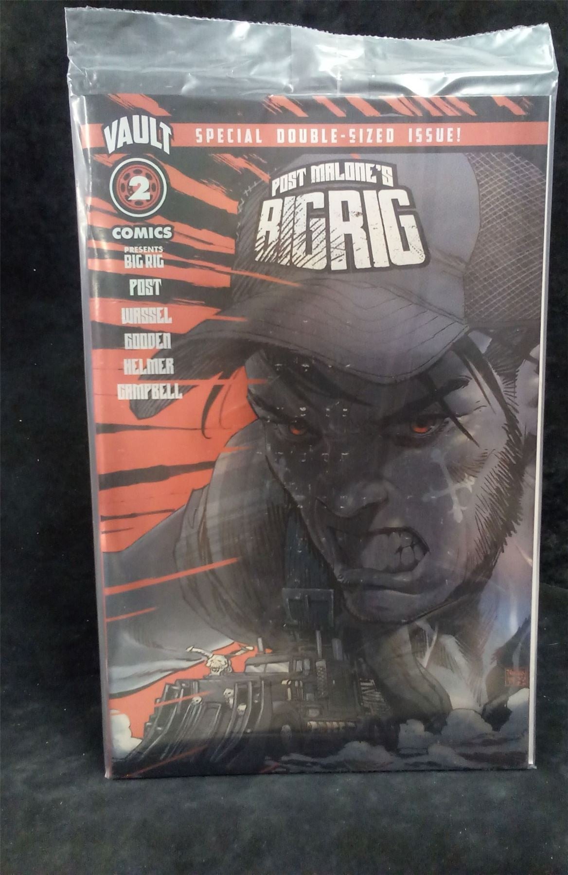 Post Malone's Big Rig #2 Panosian Foil Cover  Comic Book