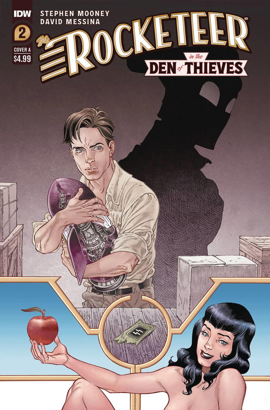 Rocketeer In The Den Of Thieves #2 Cvr A Rodriguez Idw-prh Comic Book