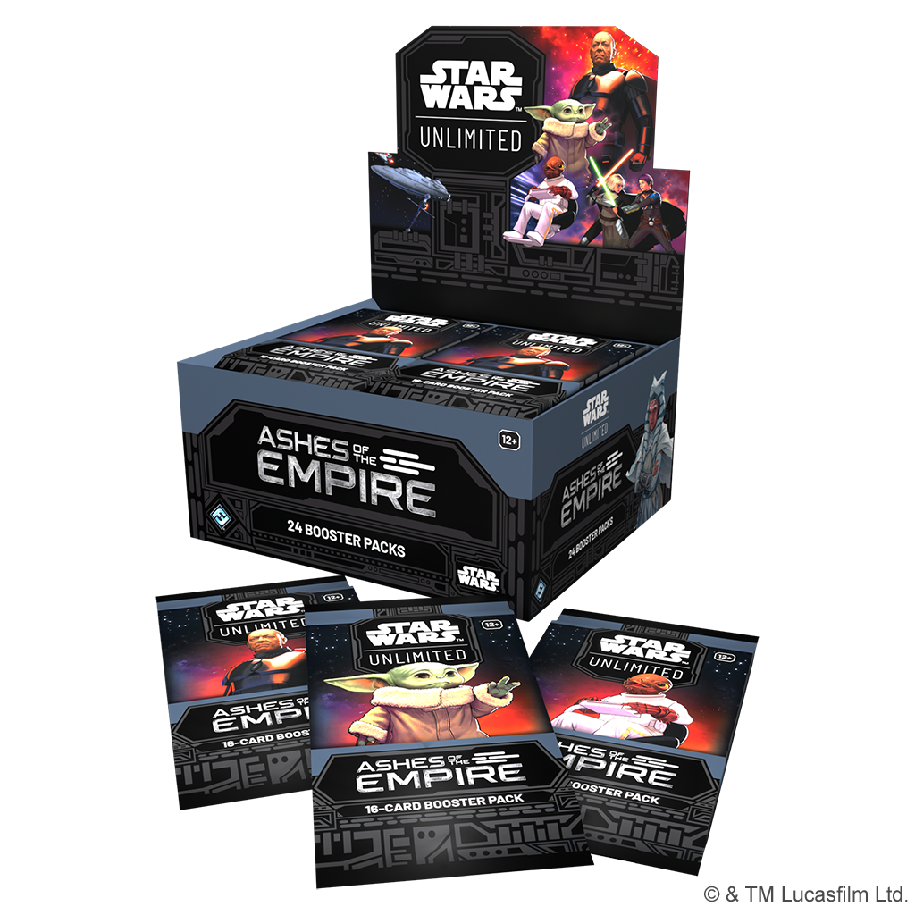 Star Wars Unlimited TCG Ashes of the Empire Booster Box By Fantasy Flight Games