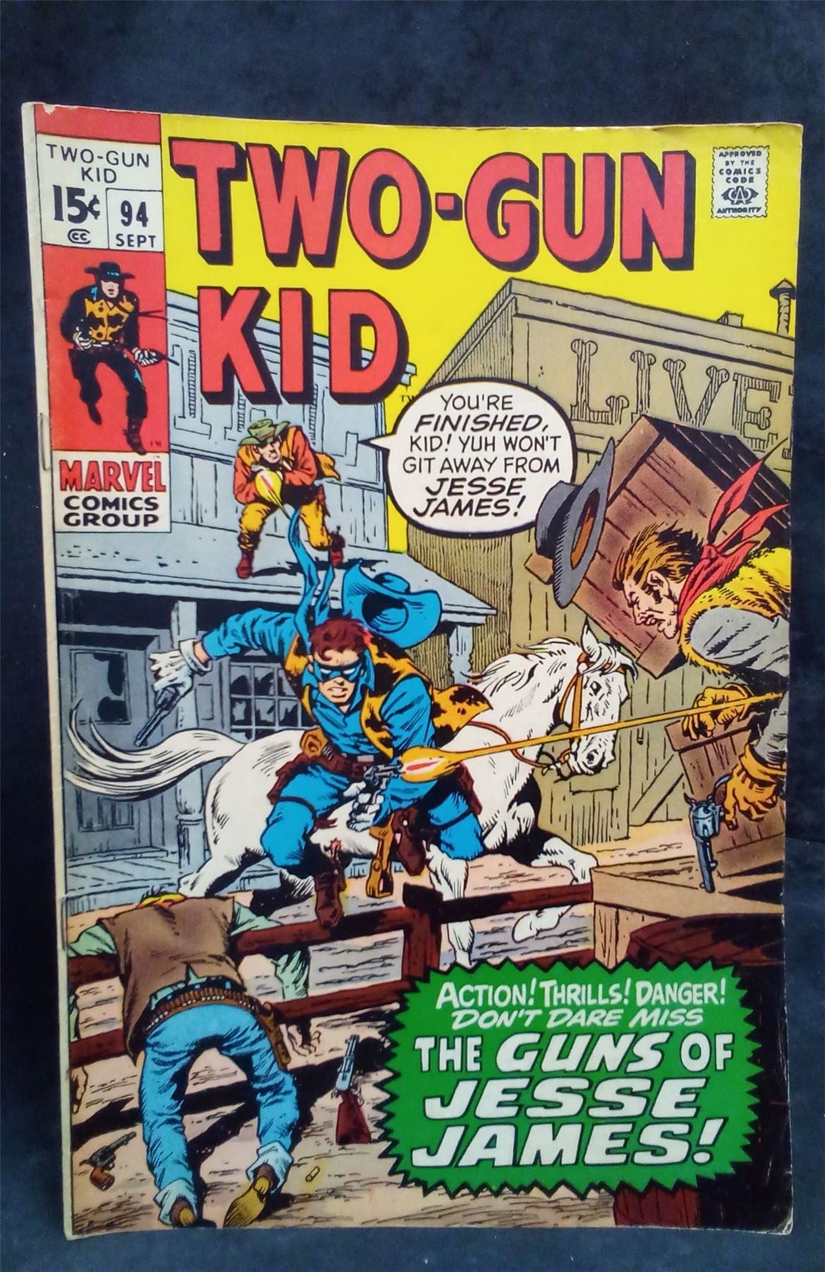 Two-Gun Kid #94 1970 Marvel Comics Comic Book