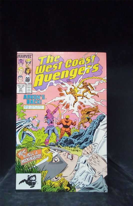 West Coast Avengers #31 1988 Marvel Comics Comic Book