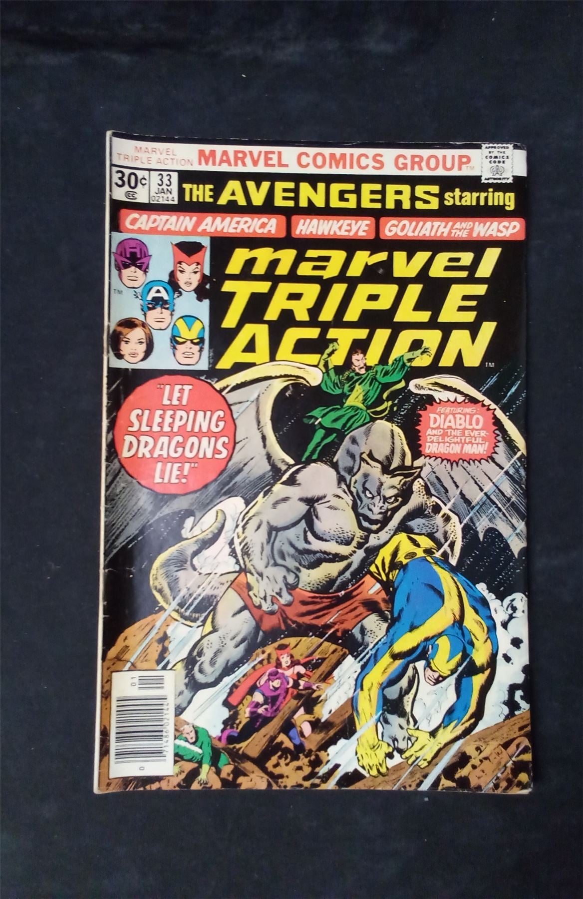 Marvel Triple Action #33 1977 marvel Comic Book