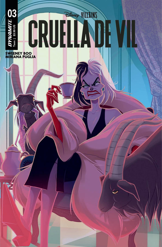 Disney Villains Cruella De Vil #3 Cvr A Boo (c: 1-0-0) Dynamite Comic Book