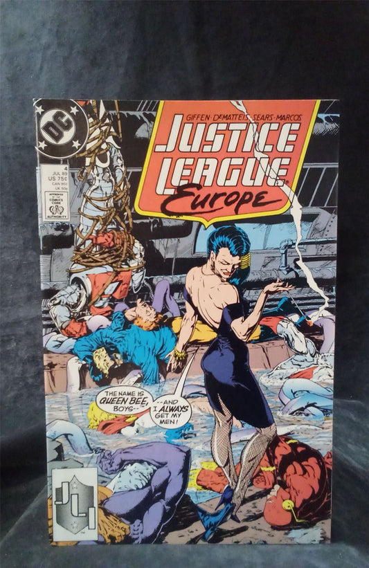 Justice League Europe #4 1989 DC Comics Comic Book
