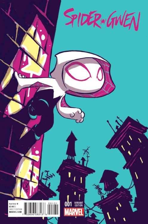Spider-gwen #1 Young Var (Young Var) Marvel Comics Comic Book