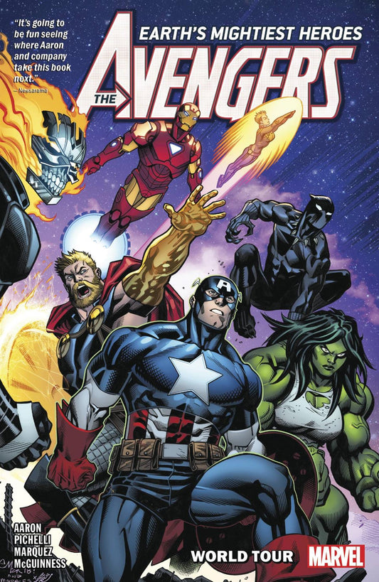 Avengers By Jason Aaron Vol 2 World Tour Marvel 2019 TP