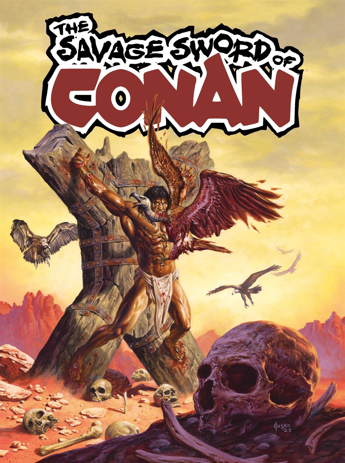 Savage Sword Of Conan #8 Cvr A Jusko (mr) Titan Comics Comic Book
