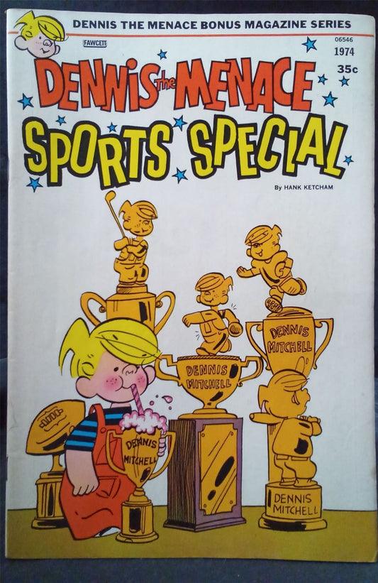 Dennis the Menace Bonus Magazine Series #126 fawcett-publications Comic Book