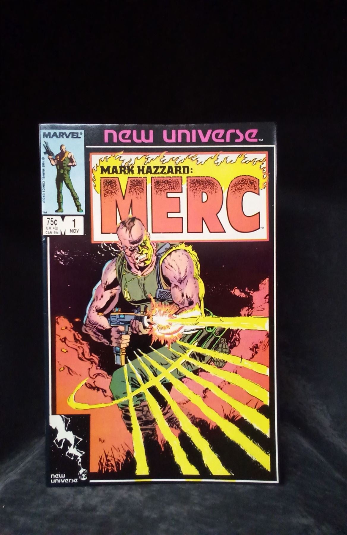 Mark Hazzard: Merc #1 1986 Marvel Comics Comic Book