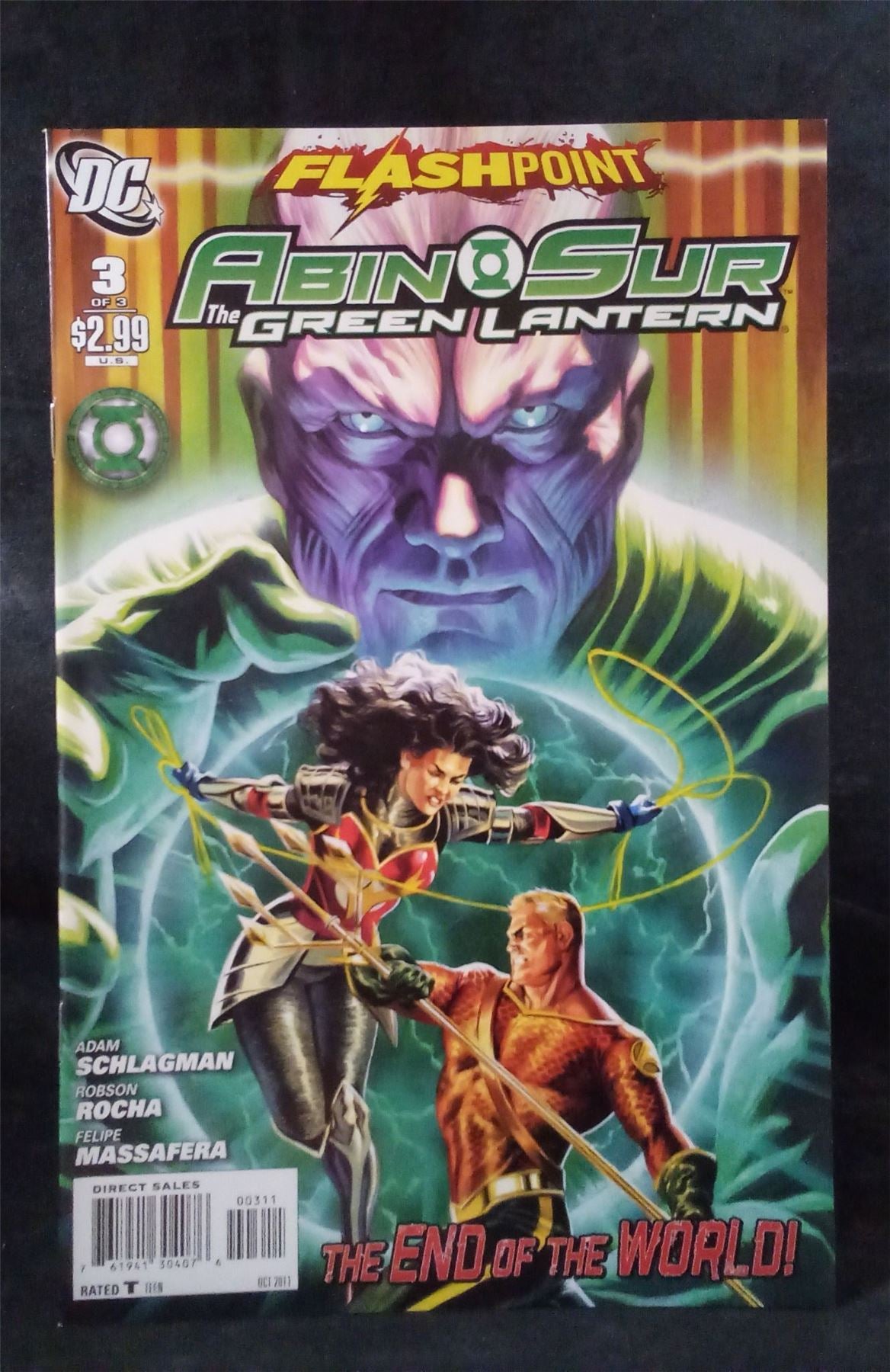 Flashpoint: Abin Sur - The Green Lantern #3 2011 DC Comics Comic Book