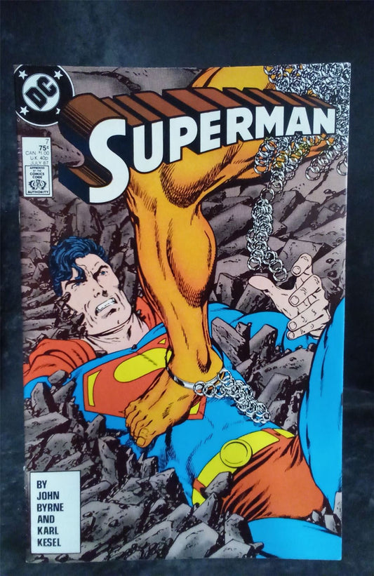 Superman #7 1987 DC Comics Comic Book