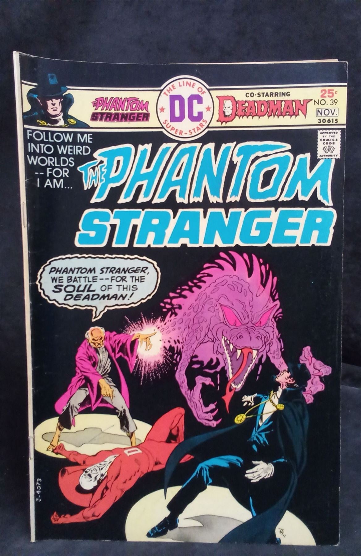 The Phantom Stranger #39 1975 DC Comics Comic Book