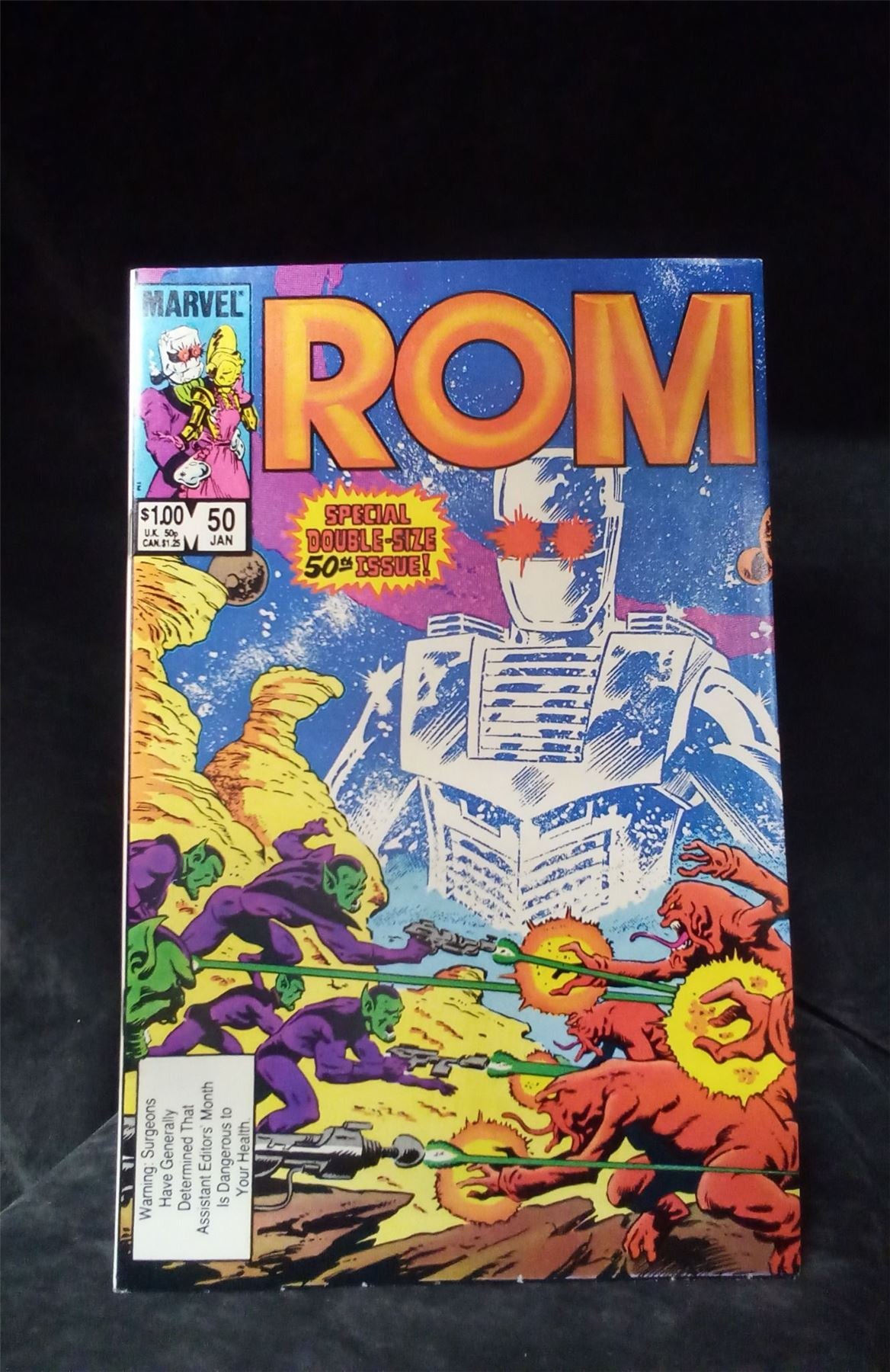 Rom #50 1984 Marvel Comics Comic Book