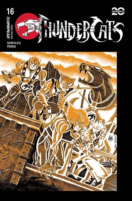 THUNDERCATS #16 CVR G KEN HAESER TMNT HOMAGE VAR  DYNAMITE Entertainment Comic Book 2025