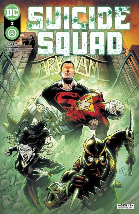 Suicide Squad #2 Cvr A Eduardo Pansica DC Comics Comic Book