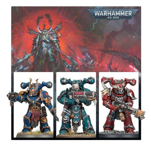 Warhammer 40k- Chaos Space Marines: Legionaries 43-105 by Games Workshop