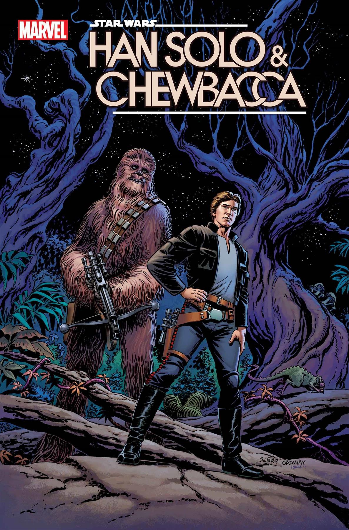 Star Wars Han Solo Chewbacca #8 Ordway Var (Ordway Var) Marvel Prh Comic Book 2022