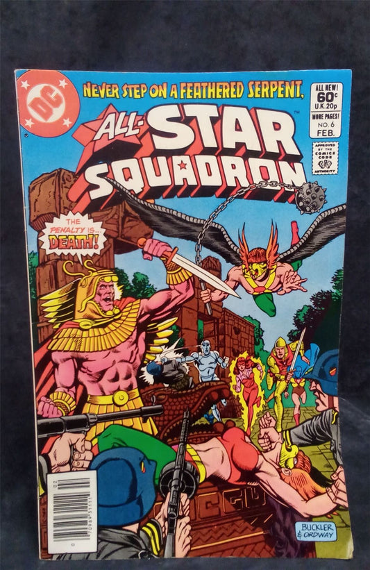 All-Star Squadron #6 1982 DC Comics Comic Book