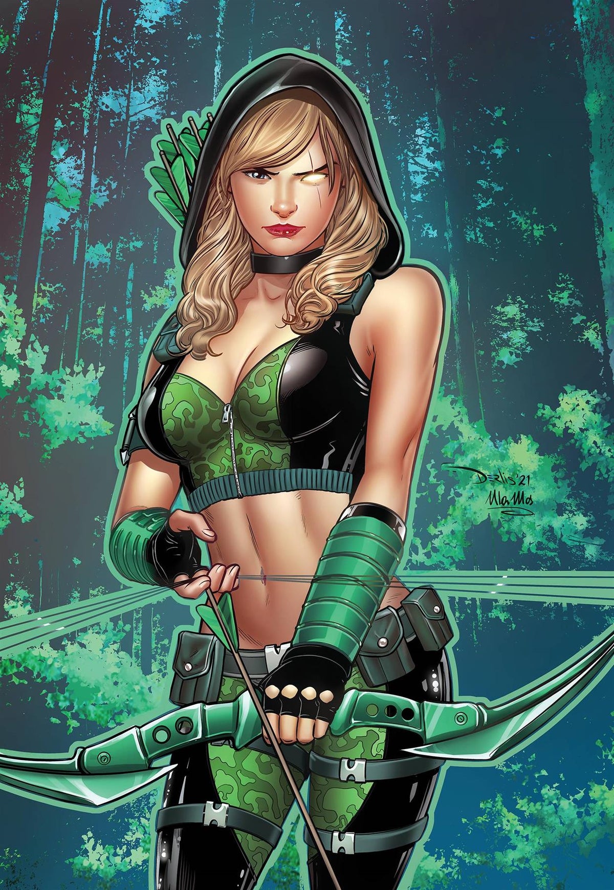 Robyn Hood Hunted One Shot Cvr C Santacruz Zenescope Entertainment Inc Comic Book