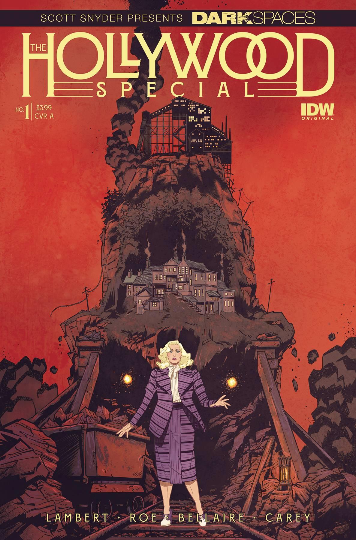 Dark Spaces Hollywood Special #1 Cvr A Roe (mr) Idw-prh Comic Book