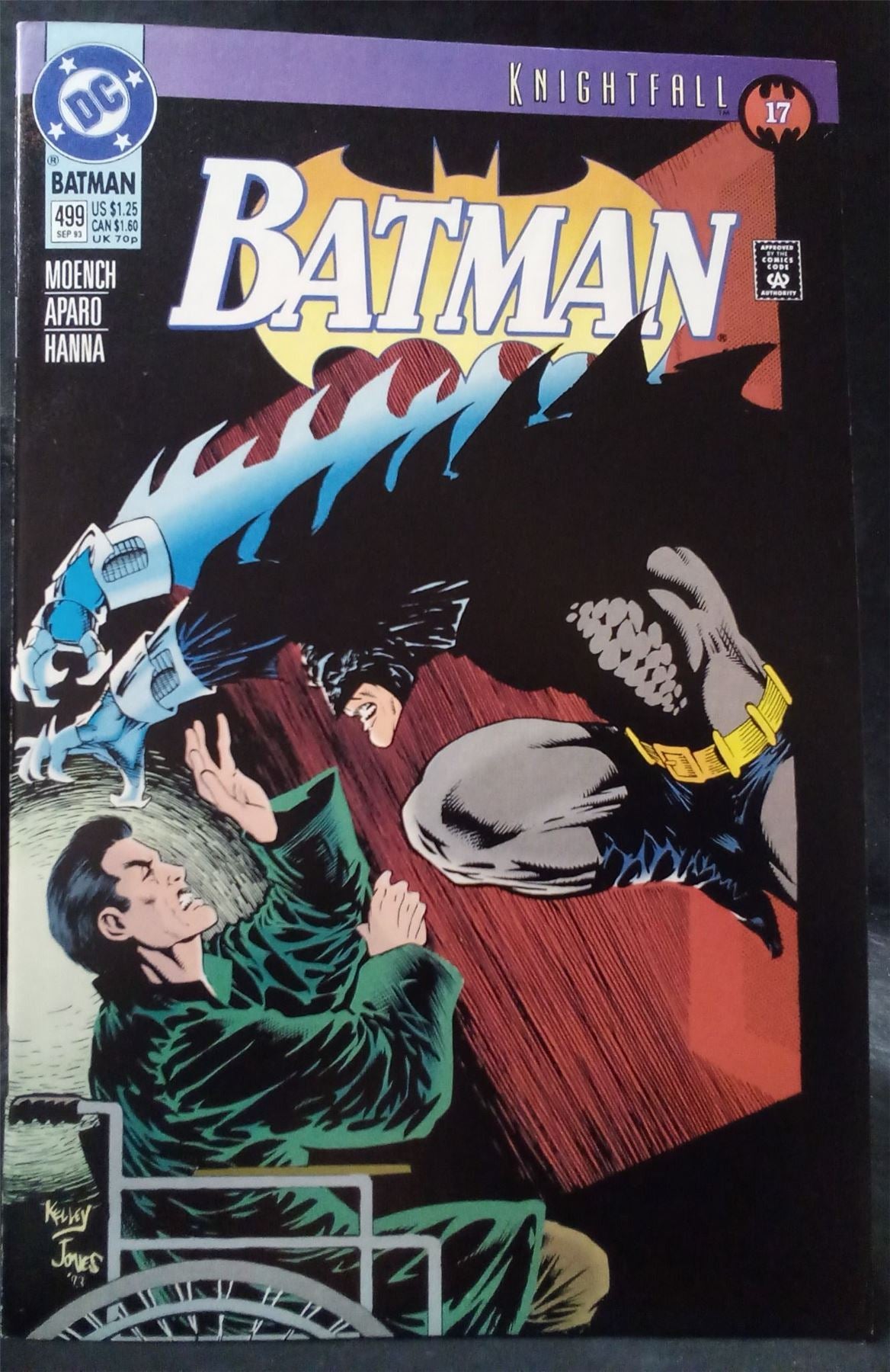 Batman #499 1993 DC Comics Comic Book