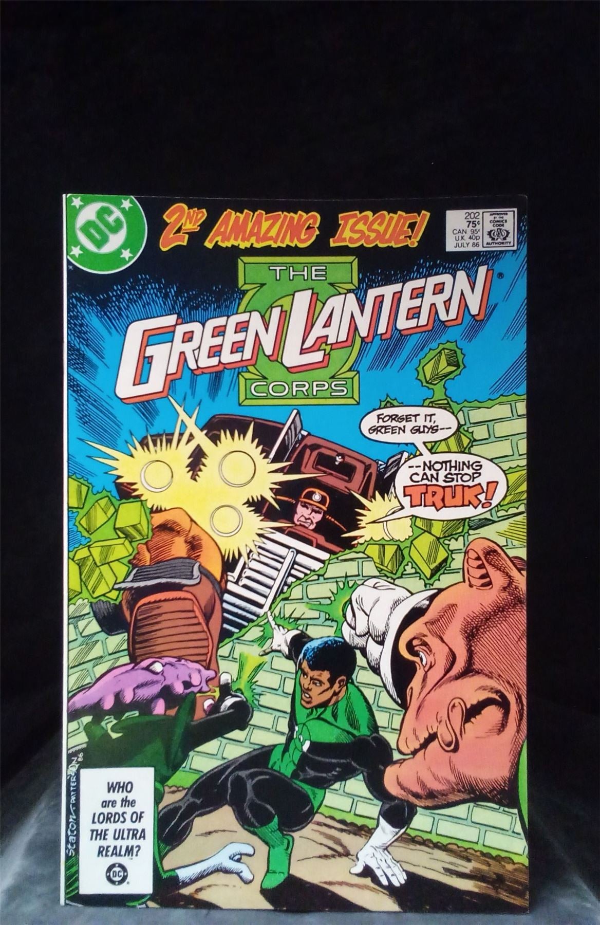 Green Lantern #202 1986 DC Comics Comic Book