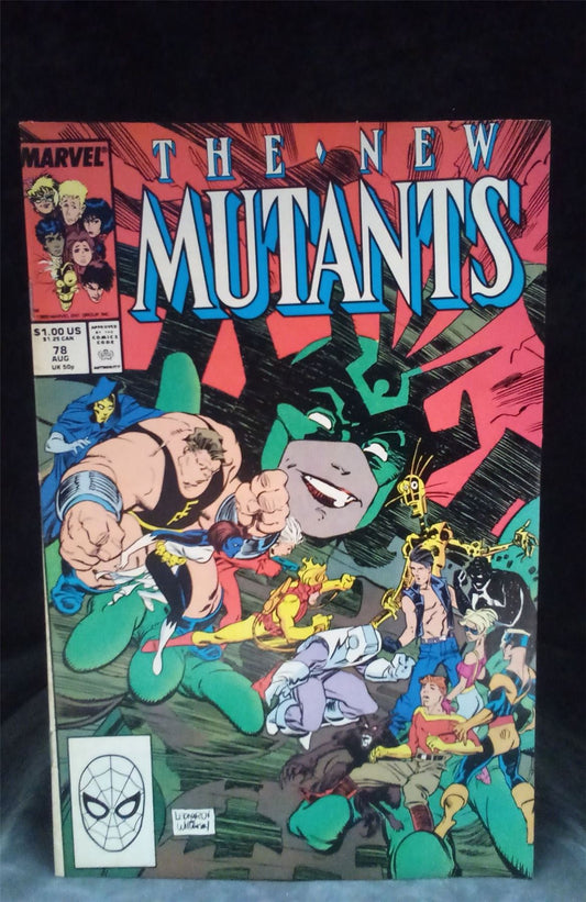 The New Mutants #78 1989 Marvel Comics Comic Book