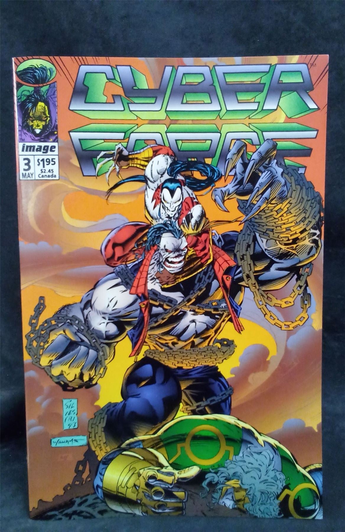Cyber Force #3 1993 image comics Comic Book