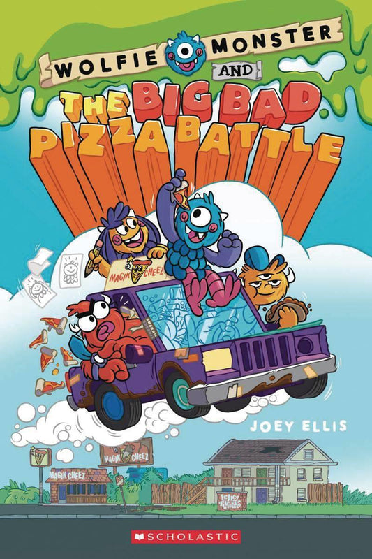 Wolfie Monster and the Big Bad Pizza Battle Vol 1 GN Paperback Book
