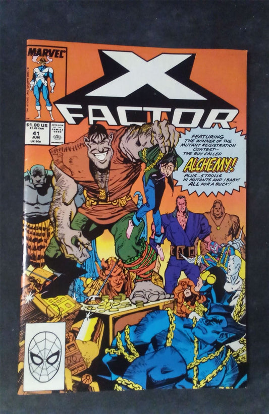 X-Factor #41 1989 marvel Comic Book