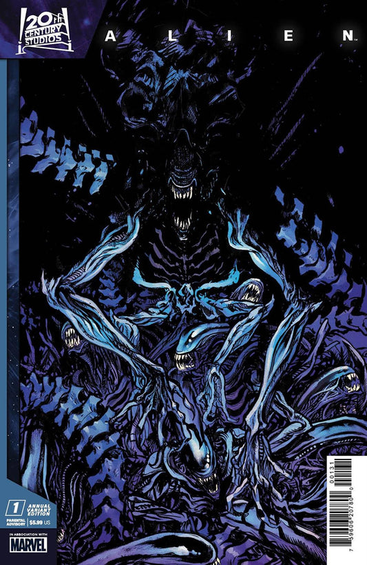 Alien Annual #1 Daniel Warren Johnson Var () Marvel Prh Comic Book 2023