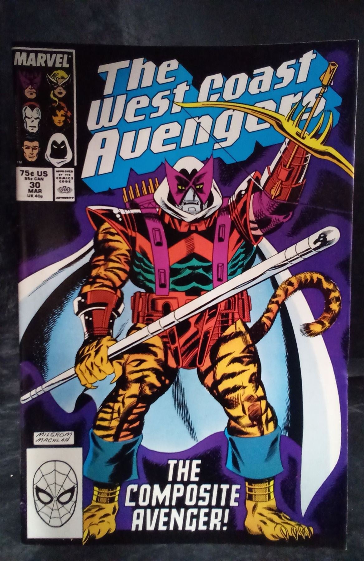 West Coast Avengers #30 1988 Marvel Comics Comic Book