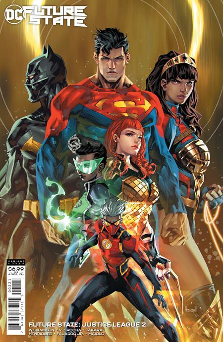 Future State Justice League #2 (of 2) Cvr B Kael Ngu Card Stock Var DC Comics Comic Book