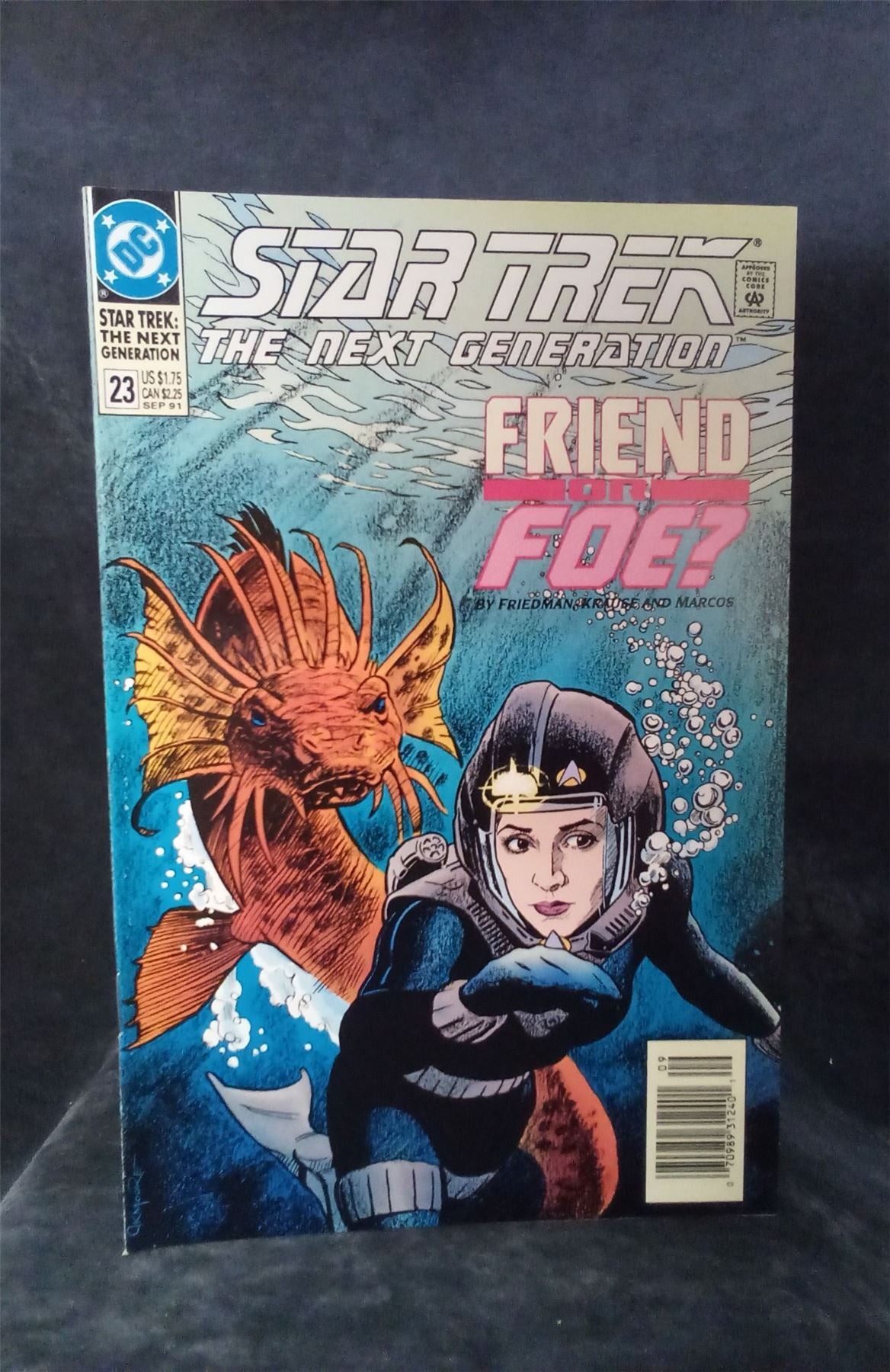 Star Trek: The Next Generation #23 1991 DC Comics Comic Book