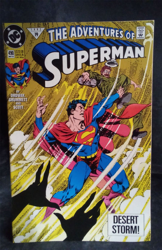 Adventures of Superman #490 1992 DC Comics Comic Book