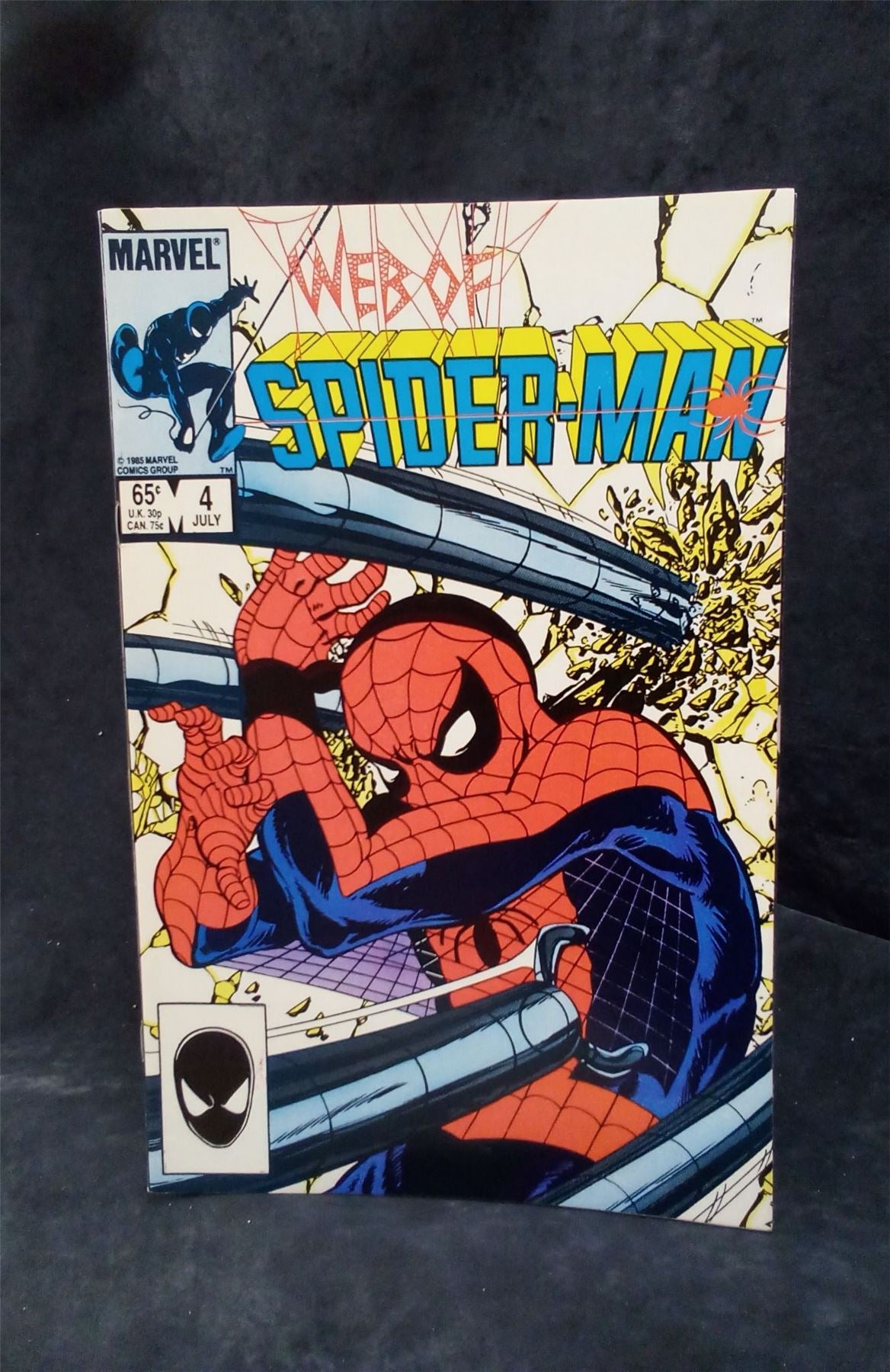 Web of Spider-Man #4 1985 Marvel Comic Book