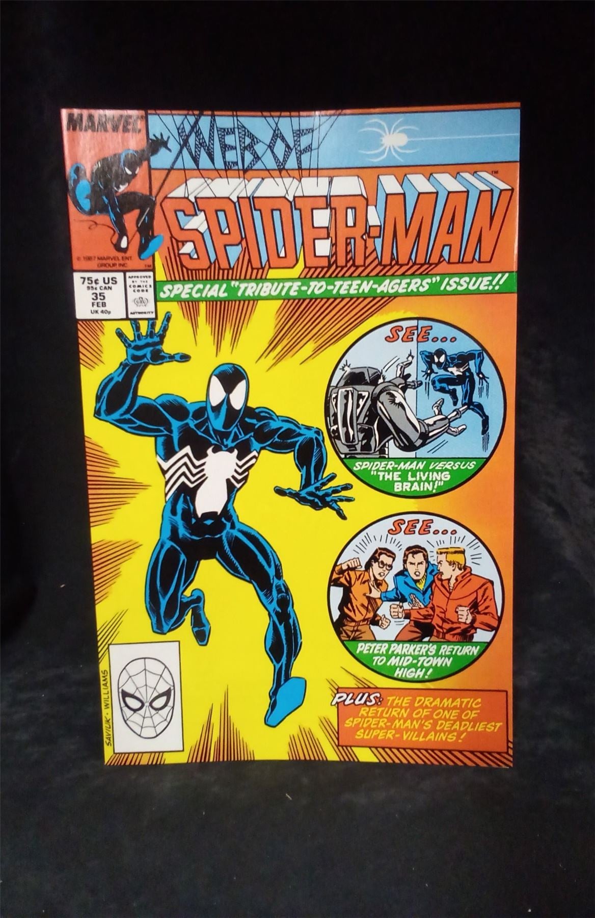 Web of Spider-Man #35 1988 Marvel Comics Comic Book