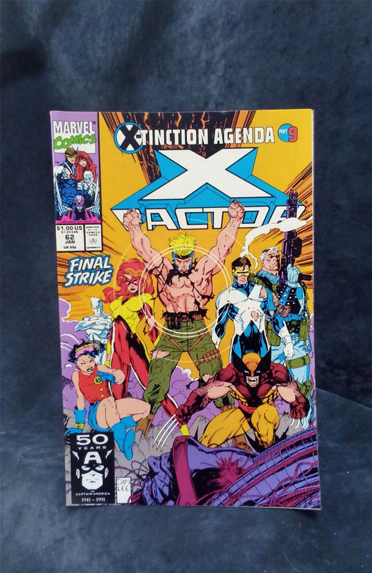 X-Factor #62 1991 Marvel Comics Comic Book