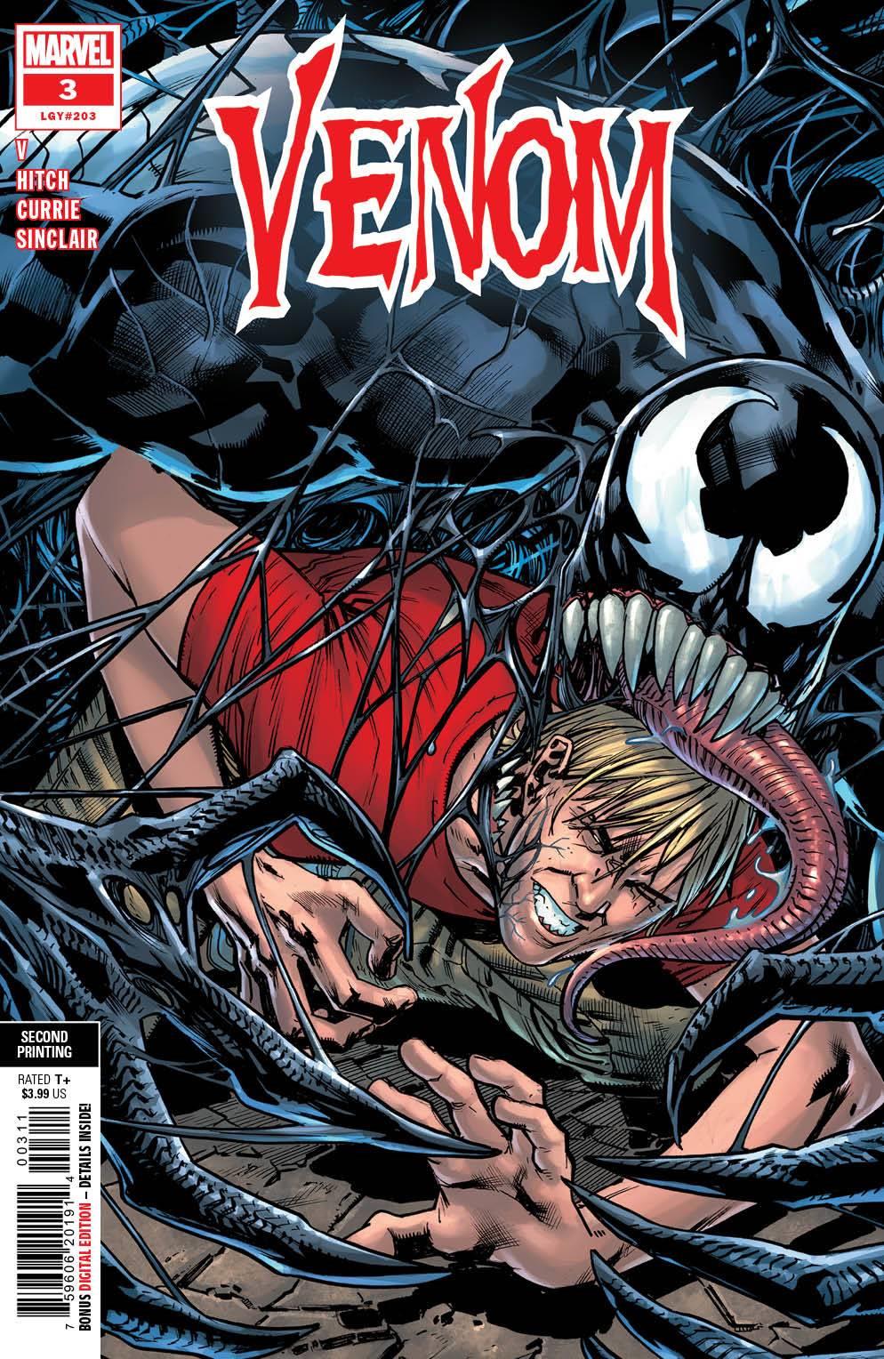 Venom #3 2nd Ptg Marvel Prh Comic Book