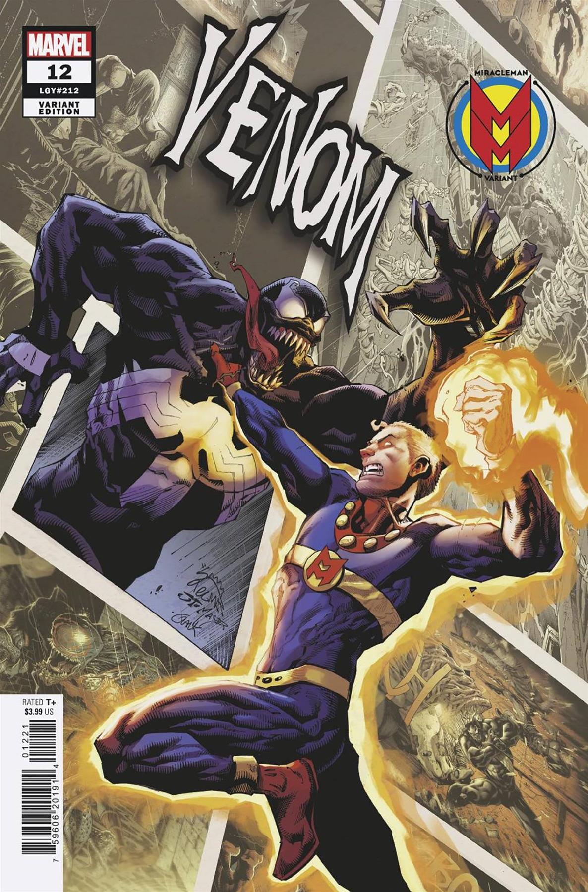 Venom #12 Stegman Miracleman Var (Stegman Miracleman Var) Marvel Prh Comic Book 2022