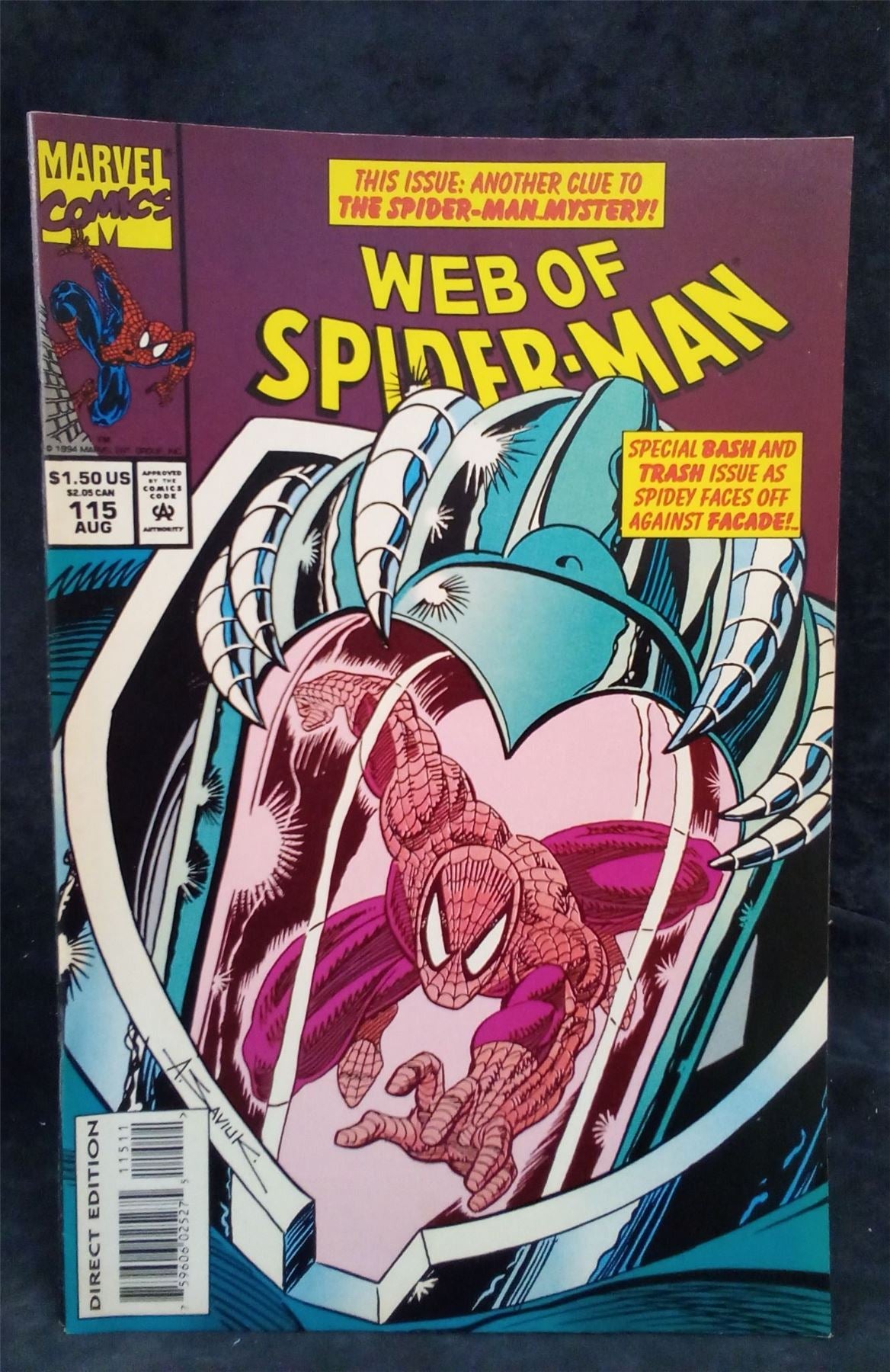 Web of Spider-Man #115 1994 Marvel Comics Comic Book