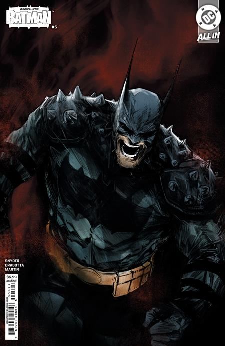 Absolute Batman #5 Cvr B Joelle Jones Card Stock Var  DC Comics Comic Book 2025