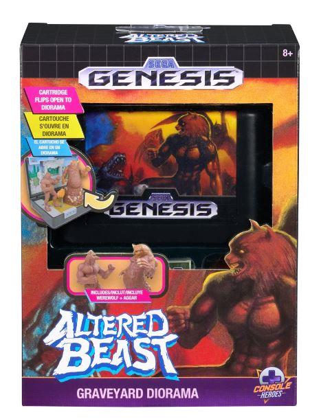 Console Heroes Sega Genesis Altered Beast Cartridge Diorama Playset by Console Heroes